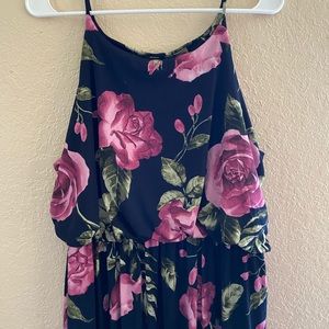 Women’s floral maxi dress